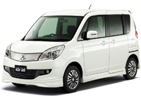 Коврики в салон (2 ряда) Mitsubishi Delica D:2 (2011-2015) правый руль