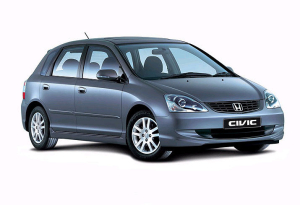 Коврик в багажник Honda Civic VII (хэтчбек) 2001-2006
