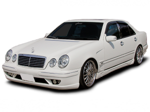 Коврики в салон (2 ряда) Mercedes E-класс W210 1995-2003 4WD