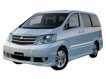 Toyota Alphard I 2002-2008 (левый руль) 2 ряд диван 8 мест*
