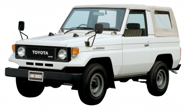 Коврики из экокожи 3D Toyota Land Cruiser 70 1984-2007 3 дв. (правый руль)