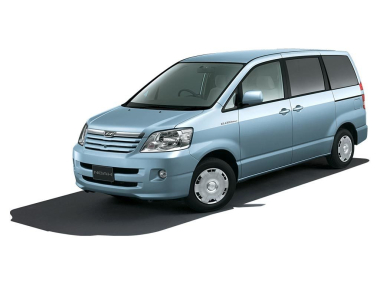 Коврики из экокожи 3D Toyota Noah II R70 (2007-2013) (правый руль) без салазок*