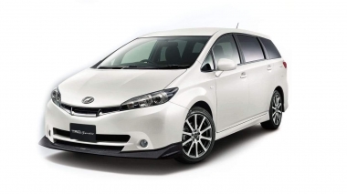 Коврики из экокожи 3D  Toyota Wish II 4WD 2009-2017 (правый руль)