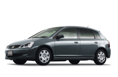 Коврики из экокожи 3D Honda Civic VII (EU) 2000-2005 хэтчбек, передн. привод, правый руль